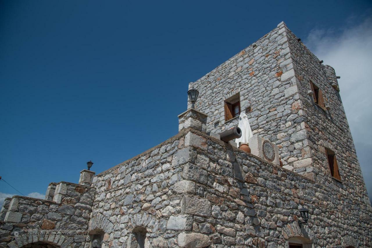 شقة Charouda Stone Tower Pírgos Dhiroú المظهر الخارجي الصورة