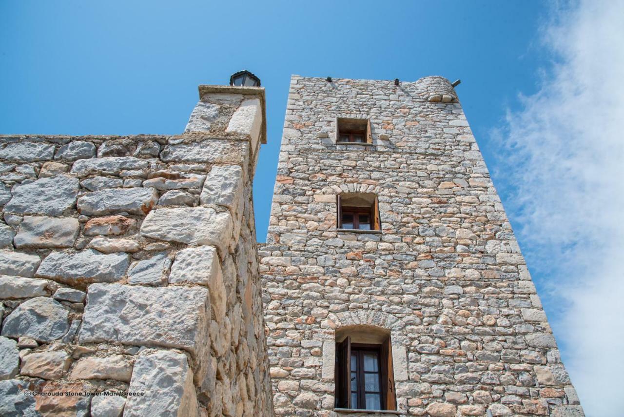 شقة Charouda Stone Tower Pírgos Dhiroú المظهر الخارجي الصورة
